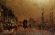 John Atkinson Grimshaw The Broomielaw oil painting reproduction